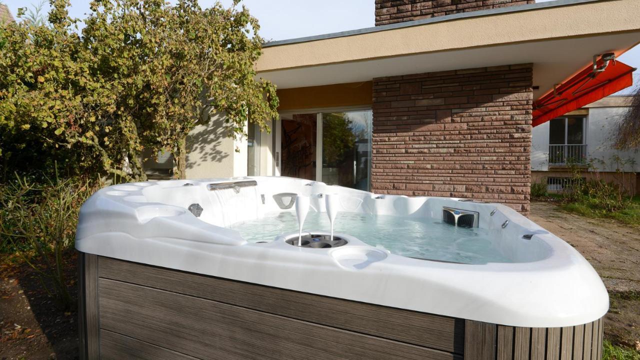 Villa Colmar Centre Avec Spa Et Double Parking Bagian luar foto